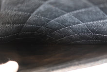 Load image into Gallery viewer, CHANEL Matelasse trapezoid hand bag Caviar skin Black/Silver hadware Hand bag 700090071