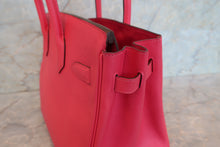 Load image into Gallery viewer, HERMES BIRKIN 30 Epsom leather Rose extreme D Engraving Hand bag 700100096