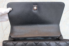 Load image into Gallery viewer, CHANEL Matelasse trapezoid hand bag Caviar skin Black/Silver hadware Hand bag 700090071
