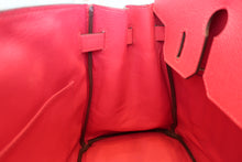 Load image into Gallery viewer, HERMES BIRKIN 30 Epsom leather Rose extreme D Engraving Hand bag 700100096
