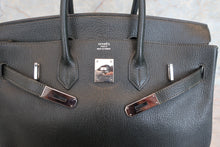 Load image into Gallery viewer, HERMES BIRKIN 35 Chevre myzore goatskim Green □D Engraving Hand bag 700110149