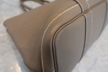 Load image into Gallery viewer, HERMES GARDEN PARTY TPM Negonda leather Etoupe gray □N Engraving Tote bag 800090150