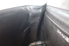 Load image into Gallery viewer, CHANEL Matelasse trapezoid hand bag Caviar skin Black/Silver hadware Hand bag 700090071