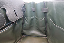 Load image into Gallery viewer, HERMES BIRKIN 35 Chevre myzore goatskim Green □D Engraving Hand bag 700110149
