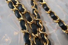画像をギャラリービューアに読み込む, CHANEL/シャネル デカココチェーンショルダーバッグ ラムスキン ブラック/ゴールド金具 ショルダーバッグ 800020090
