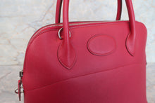 将图片加载到图库查看器,HERMES/BOLIDE 31 Epsom leather Ruby □N刻印 Shoulder bag 700100099