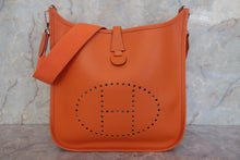 画像をギャラリービューアに読み込む, HERMES/エルメス エブリン1PM ヴォーエプソン オレンジ □I刻印 ショルダーバッグ 700120223