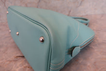 Load image into Gallery viewer, HERMES BOLIDE RELAX 35 Epsom leather Blue atoll T Engraving Hand bag 700110155