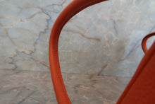 Load image into Gallery viewer, HERMES LINDY 30 Clemence leather Orange □M Engraving Shoulder bag 700030155