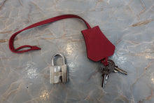 画像をギャラリービューアに読み込む, HERMES/エルメス ボリード31 ヴォーエプソン ルビー □N刻印 ショルダーバッグ 700100099