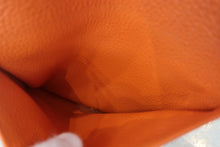 Load image into Gallery viewer, HERMES LINDY 30 Clemence leather Orange □M Engraving Shoulder bag 700030155