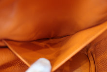Load image into Gallery viewer, HERMES LINDY 30 Clemence leather Orange □M Engraving Shoulder bag 700030155