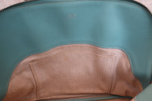 Load image into Gallery viewer, HERMES BOLIDE RELAX 35 Epsom leather Blue atoll T Engraving Hand bag 700110155