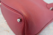 将图片加载到图库查看器,HERMES PICOTIN LOCK PM Clemence leather Ruby □R刻印 Hand bag 800090148