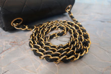 画像をギャラリービューアに読み込む, CHANEL/シャネル ミニマトラッセシングルフラップチェーンショルダーバッグ ラムスキン ブラック/ゴールド金具 ショルダーバッグ 800020087