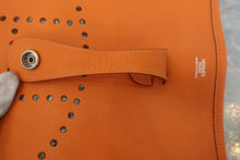 画像をギャラリービューアに読み込む, HERMES/エルメス エブリン1PM ヴォーエプソン オレンジ □I刻印 ショルダーバッグ 700120223