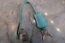 Load image into Gallery viewer, HERMES BOLIDE RELAX 35 Epsom leather Blue atoll T Engraving Hand bag 700110155