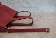 将图片加载到图库查看器,HERMES PICOTIN LOCK PM Clemence leather Ruby □R刻印 Hand bag 800090148