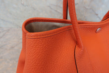 画像をギャラリービューアに読み込む, HERMES/エルメス ガーデンパーティPM ネゴンダ オレンジポピー □R刻印 トートバッグ 800020173