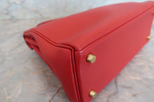 將圖片載入圖庫檢視器 HERMES/エルメス ケリー25 ヴォースイフト ルージュガランス □J刻印 ショルダーバッグ 700030221
