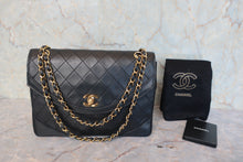 画像をギャラリービューアに読み込む, CHANEL/シャネル マトラッセチェーンショルダーバッグ ラムスキン ブラック/ゴールド金具 ショルダーバッグ 800020077