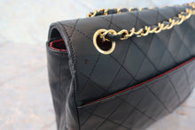 画像をギャラリービューアに読み込む, CHANEL/シャネル マトラッセチェーンショルダーバッグ ラムスキン ブラック/ゴールド金具 ショルダーバッグ 800020077