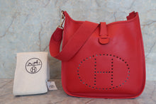 画像をギャラリービューアに読み込む, HERMES/エルメス エブリン1GM クシュベル ヴァーミリオン □A刻印 ショルダーバッグ 700120179