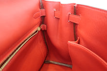 將圖片載入圖庫檢視器 HERMES/エルメス ケリー25 ヴォースイフト ルージュガランス □J刻印 ショルダーバッグ 700030221