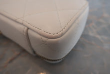 Load image into Gallery viewer, CHANEL Cambom Mini chain wallet Lambskin White/Gold hadware Shoulder bag 700050166