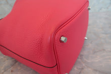 Load image into Gallery viewer, HERMES PICOTIN LOCK PM Clemence leather Rose extreme D Engraving Hand bag 700090108