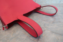 Load image into Gallery viewer, HERMES PICOTIN LOCK PM Clemence leather Rose extreme D Engraving Hand bag 700090108