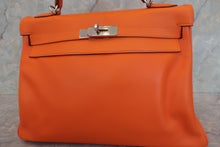 將圖片載入圖庫檢視器 HERMES/エルメス ケリー32 ヴォーガリバー オレンジ □E刻印 ショルダーバッグ 700110154