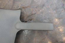 将图片加载到图库查看器,HERMES PICOTIN LOCK PM Clemence leather Blue pale U刻印 Hand bag 800030104