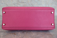将图片加载到图库查看器,HERMES KELLY 28 Chevre myzore goatskim Fuschia pink □I刻印 Shoulder bag 800040160