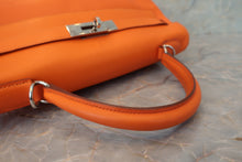將圖片載入圖庫檢視器 HERMES/エルメス ケリー32 ヴォーガリバー オレンジ □E刻印 ショルダーバッグ 700110154