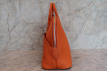 Load image into Gallery viewer, HERMES/BOLIDE 1923 Togo leather Orange Hand bag 700090061