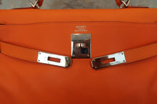 將圖片載入圖庫檢視器 HERMES/エルメス ケリー32 ヴォーガリバー オレンジ □E刻印 ショルダーバッグ 700110154