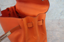 將圖片載入圖庫檢視器 HERMES/エルメス ケリー32 ヴォーガリバー オレンジ □E刻印 ショルダーバッグ 700110154