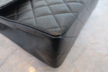 画像をギャラリービューアに読み込む, CHANEL/シャネル 中マトラッセシングルフラップチェーンショルダーバッグ キャビアスキン ブラック/シルバー金具 ショルダーバッグ 800020079