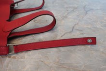Load image into Gallery viewer, HERMES PICOTIN LOCK PM Clemence leather Rouge casaque A Engraving Hand bag 700100097