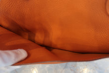 Load image into Gallery viewer, HERMES/BOLIDE 1923 Togo leather Orange Hand bag 700090061