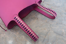 画像をギャラリービューアに読み込む, HERMES/エルメス ピコタンロックMMトレサージュ ヴォーエプソン マグノリア/ブルーサフィール/クレ D刻印 ハンドバッグ 800030153