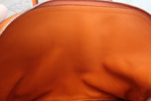 Load image into Gallery viewer, HERMES/BOLIDE 1923 Togo leather Orange Hand bag 700090061