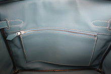 Load image into Gallery viewer, HERMES BIRKIN 30 Epsom leather Blue jean □K Engraving Hand bag 700080027
