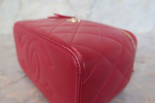 画像をギャラリービューアに読み込む, CHANEL/シャネル ミニマトラッセチェーンショルダーバッグ ラムスキン レッド/ゴールド金具 ショルダーバッグ 700120242