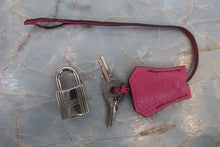 将图片加载到图库查看器,HERMES KELLY 28 Chevre myzore goatskim Fuschia pink □I刻印 Shoulder bag 800040160