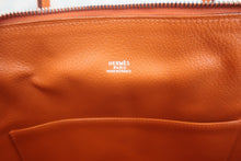 Load image into Gallery viewer, HERMES/BOLIDE 1923 Togo leather Orange Hand bag 700090061