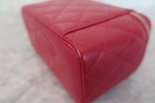 画像をギャラリービューアに読み込む, CHANEL/シャネル ミニマトラッセチェーンショルダーバッグ ラムスキン レッド/ゴールド金具 ショルダーバッグ 700120242