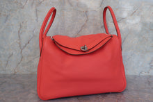 Load image into Gallery viewer, HERMES LINDY 34 Clemence leather Rose jaipur □R Engraving Shoulder bag 700100108