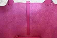 画像をギャラリービューアに読み込む, HERMES/エルメス ピコタンロックMMトレサージュ ヴォーエプソン マグノリア/ブルーサフィール/クレ D刻印 ハンドバッグ 800030153